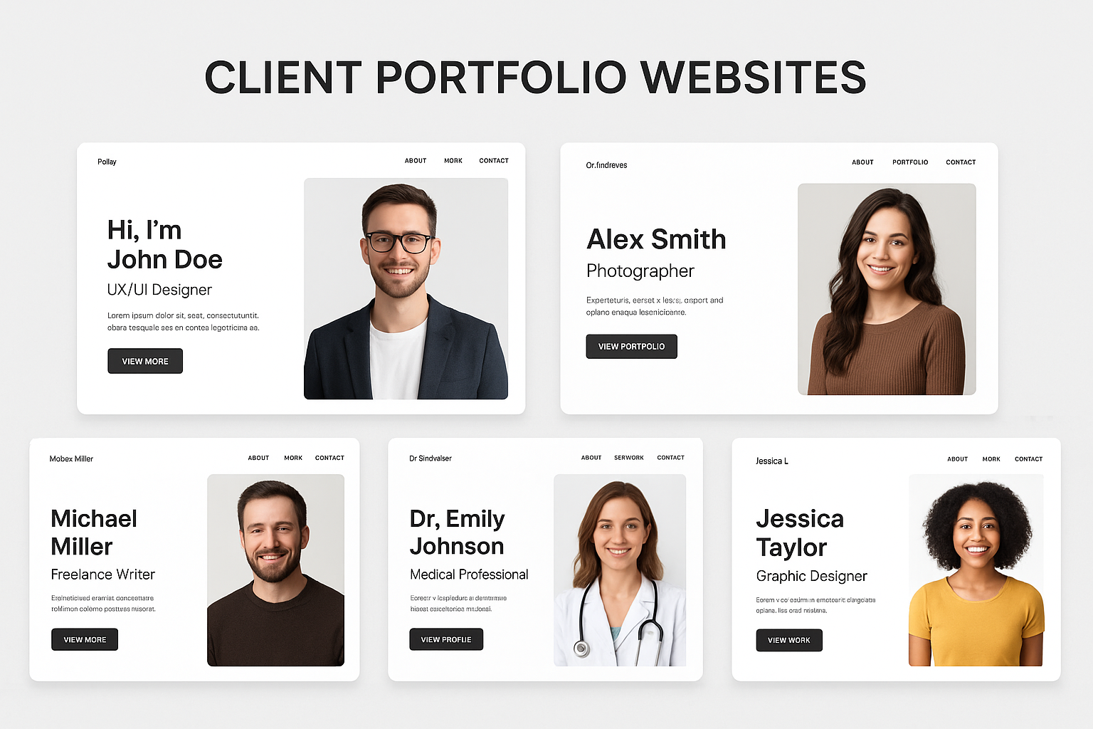 Client Portfolio Websites